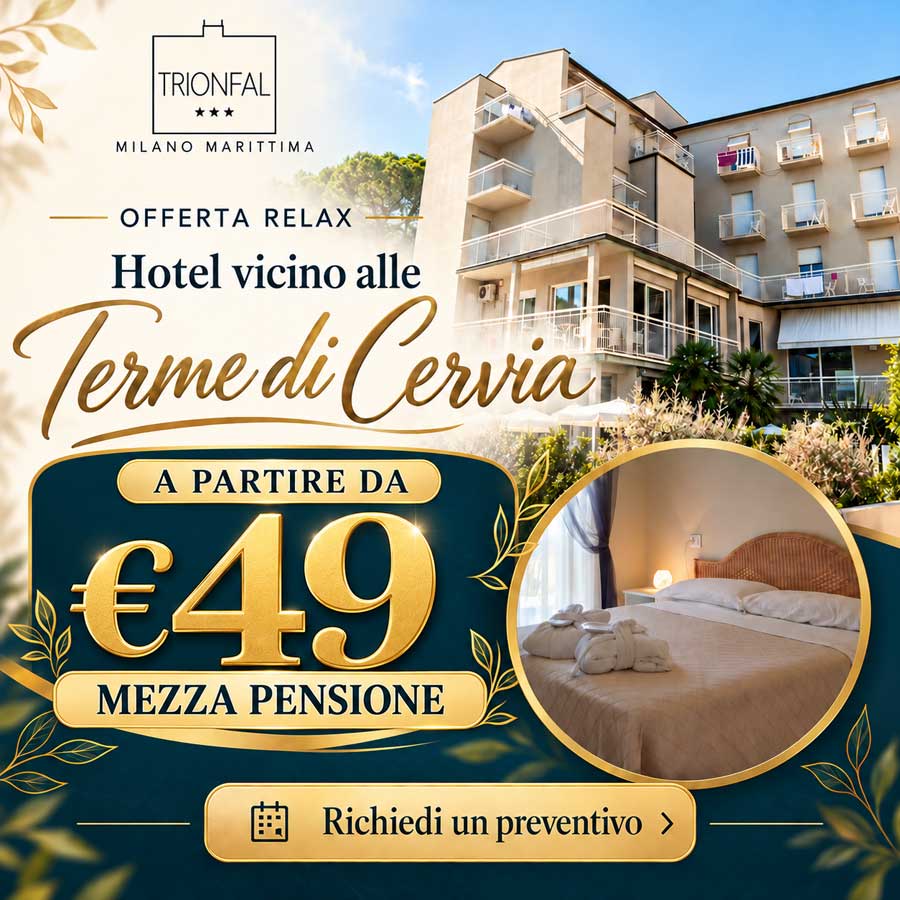 Offerta Terme 2026 Hotel Trionfal a Milano Marittima